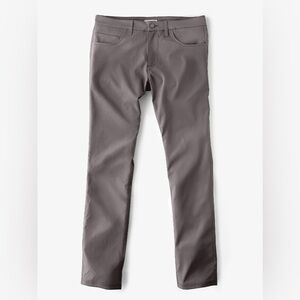 Tasc Performance Motion Pant Straight Fit Granite 34x32 Stretch Travel Golf Pant